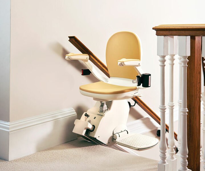 Stairlift on Stair Case in Home in Lynchburg, Roanoke